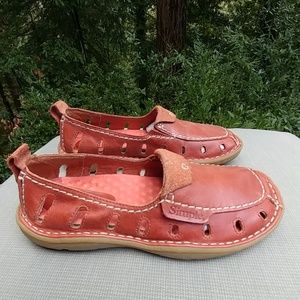 Simple Ladies Brown Sz 6 1/2 Leather Shoes, New